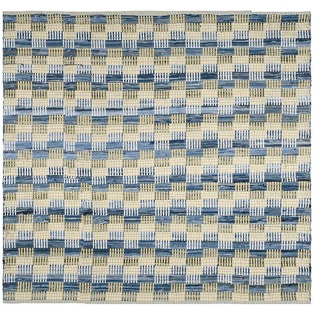 Safavieh Montauk Square Area Rug, Gold and Multicolor - 6 x 6 ft. MTK121B-6SQ